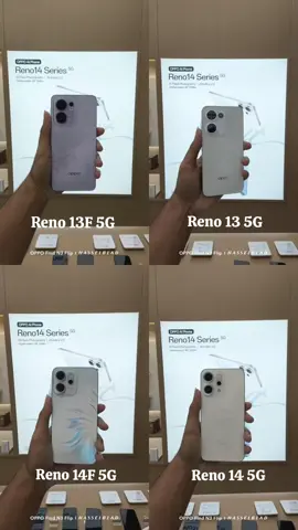 Gimana nih menurut kalian, untuk desain cakepan Reno 13 Series atau Reno 14 Series guys?🤩🙌🏻 Yuk langsung aja ke OPPO Store Gading Serpong📍 #OPPOIndonesia #Reno13Series #Reno14Series #Reno135G #Reno145G #StylishAIPhone #TrendyAIPhone #OESGadingSerpong  #OPPOStoreGadingSerpong  #fyp #foryoupage #fyppppppppppppppppppppppp #fypage #fypp 