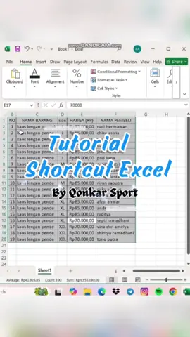 Kerja cerdas itu kuncinya. Gunakan shortcut Excel, hemat waktu, hasil tetap rapi! ⌨️ #ExcelTips #ExcelShortcut #KerjaCerdas #Produktifitas #ShortcutKey #ExcelHacks #BelajarExcel #EfisiensiKerja #MicrosoftExcel #WorkSmart