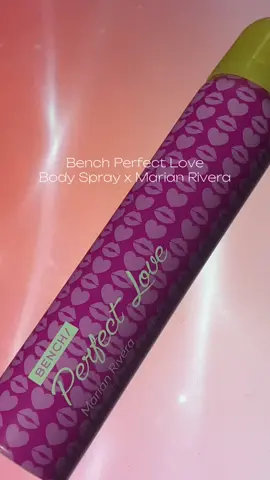 Bench Perfect Love Body Spray x Marian Rivera #bench #bench collogne #benchperfume #benchmarianriveraperfectkissbodyspray #perfume 