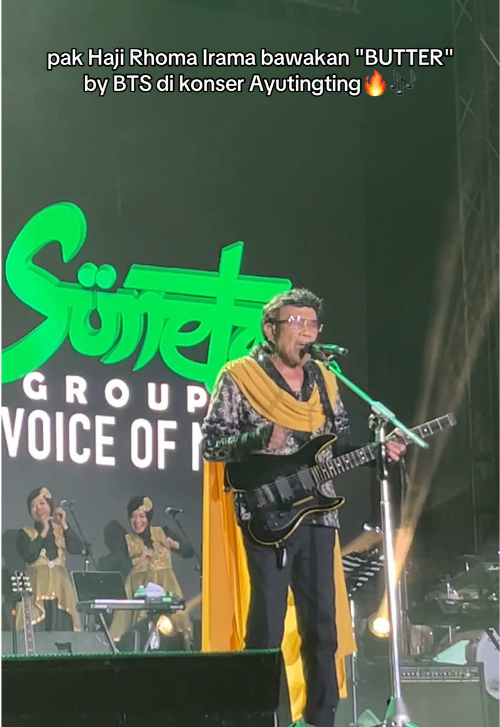 guysss! keren banget pak Haji Rhoma Irama 🔥🔥 @Ayu Ting Ting @Rhoma Irama Fans Official  #ayutingting #rhomairama 