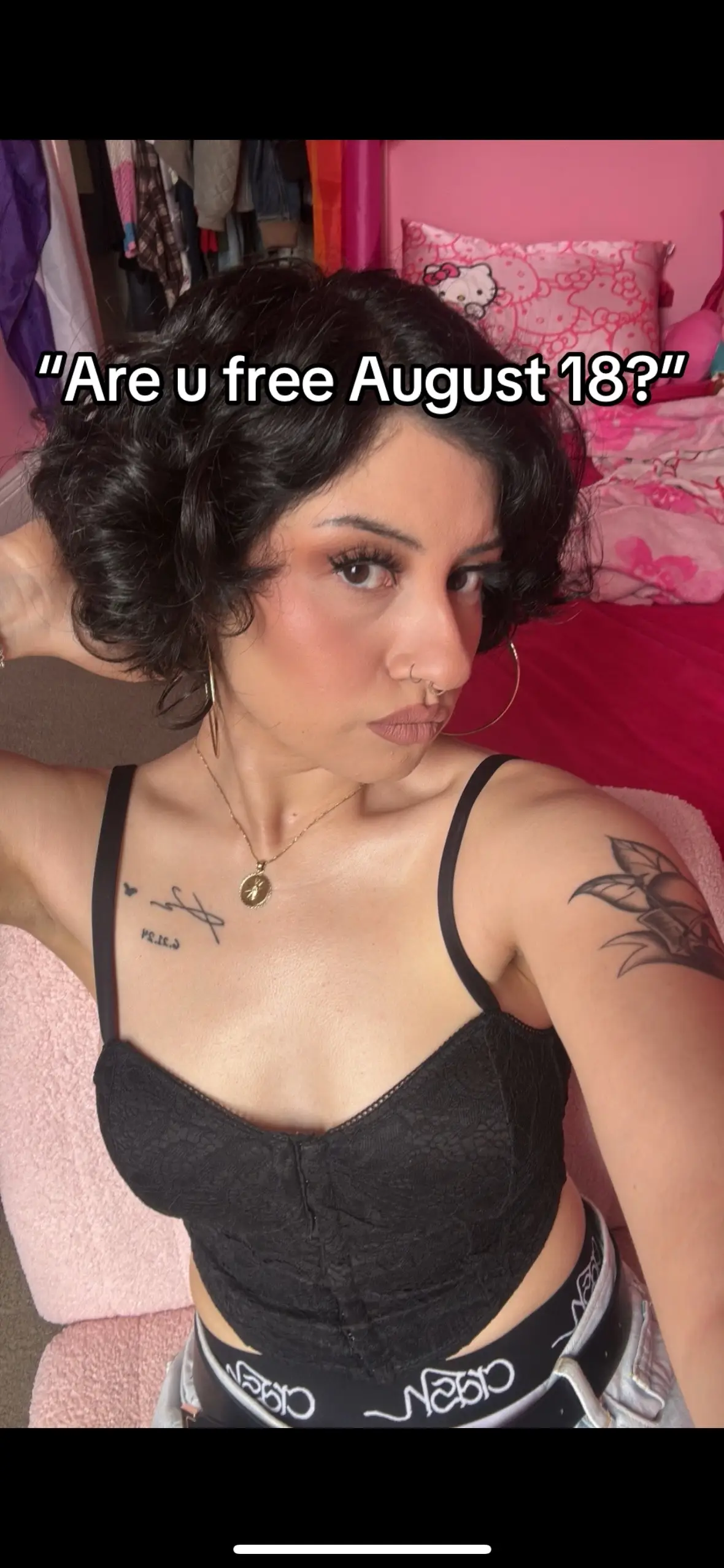I will be busy w/ bestie seeing @Kali Uchis 🤭🎀 #fyp #parati #kaliuchis #sincerelytour #concert #latina #latine #mexicana #nicoya #nicamex #lgbtq #lesbian #wlw #lesbiansoftiktok #queer #ace #asexual #shethey #ellaelle #sf #sanfrancisco #thecity #frisco #sfbayarea #bayarea #norcal