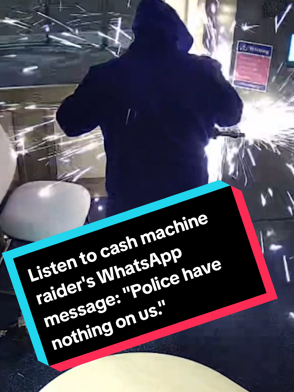 A gang of cash machine raiders are caught on CCTV as they strike around the country in a £700,000 crime spree. The gang used specialist equipment to cut their way into ATMs and steal the money from inside. One even recorded himself on WhatsApp boasting that we had 'nothing concrete' against them, but days later we launched dawn raids to arrest them. They are now facing years in jail. It's all part of Operation Target, our 24/7 mission to disrupt and arrest those involved in serious and organised crime. Search 'WMP Op Target' to find out more. #OpTarget 