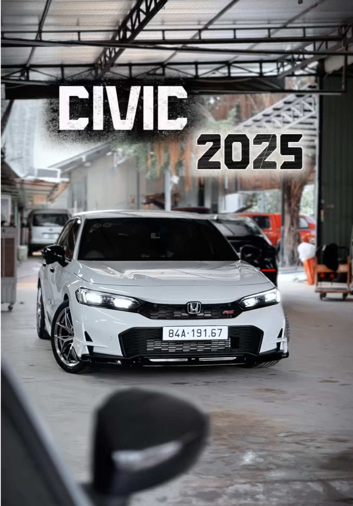 Độ body - mâm - Pô cho Civic 2025 #xuhuongtiktok #honda #civic #civicrs #civicdo #xuhuong #xh #fyp #LearnOnTikTok #haitinocar #hondacivic 