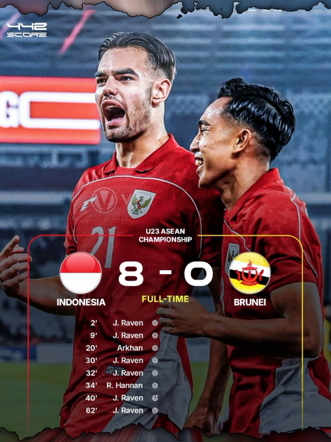 Momen pembantaian Timnas Indonesia U-23 di AFF saat melawan Brunei Darussalam dengan skorr 8-0 👀🥶🦅🇮🇩 𝘍𝘰𝘭𝘭𝘰𝘸: 𝘔𝘦𝘥𝘪𝘢𝘵𝘪𝘮𝘯𝘢𝘴_𝘪𝘥 𝙁𝙤𝙡𝙡𝙤𝙬: 𝙈𝙚𝙙𝙞𝙖𝙩𝙞𝙢𝙣𝙖𝙨_𝙞𝙙 #timnasindonesia #fypp #virał #mediatimnas_id #aseanchampionship 