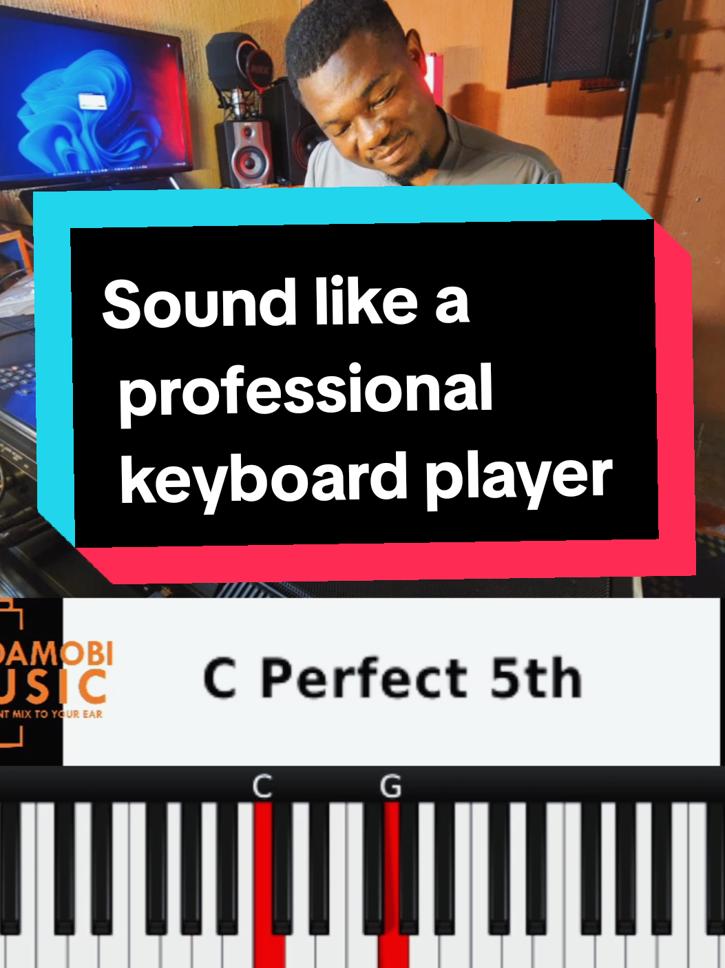 How to sound like a professional keyboard player #keyboardplayers #pianotutorial #musician #beginner @Music creative minds 