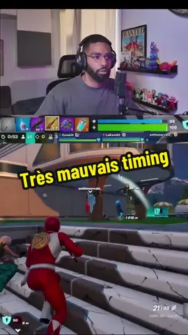 Très mauvais timing. Il n’a eu aucune chance de tombé à cet endroit à ce moment là #fortnitefr #epicgamesfortnite #fortnitefrance 
