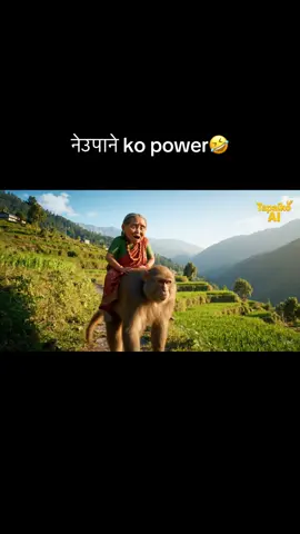 नेउपाने ko power. #yeti #baby #tiktoknepal🇳🇵 #nepali #nepal #fyp #memes #funny 