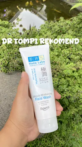 makasih dr tompi ✅ #facewash #hadalabo #facewashhadalabo #rekomendasiskincare #skinbarrier 