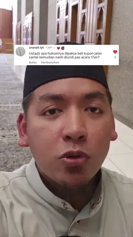 hukum beli kupon undian 17an?? #adab #kontendakwah #dakwah #islamquotes #islam 