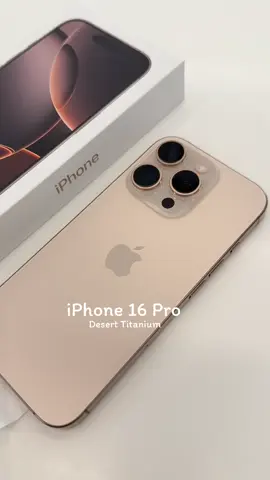 สีทะเลทราย Desert Titanium 🤭#unboxing #unboxingvideo #apple #iphone16pro #iphone #อุดรธานี #เติมเต็ม 