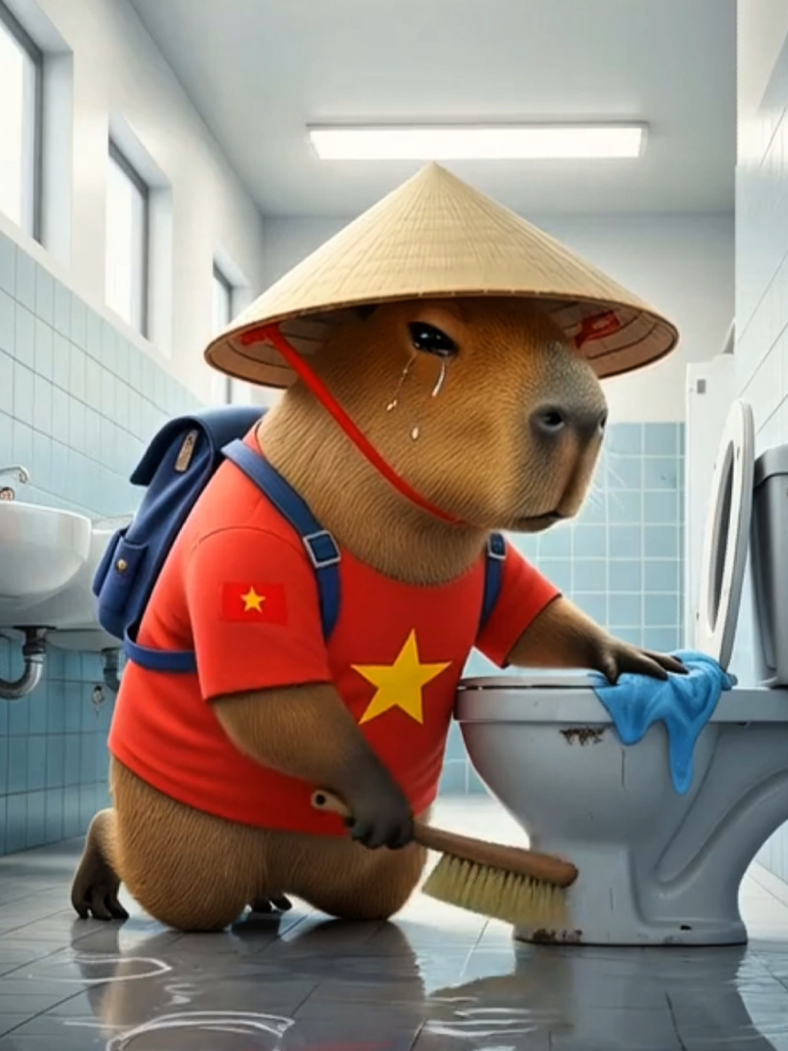 capybara giúp bà  #capybara 