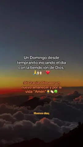Un buen día Siempre empieza Con la bendición de Dios #🙏🏻✨️🤍 #🙌🏻🍀🧿 