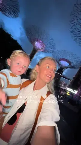 showing you everything is the whole point 👶🏼🌍 #travelwithbaby #gardensbythebay #singaporetiktok #travelfamily #southeastasiatravel 