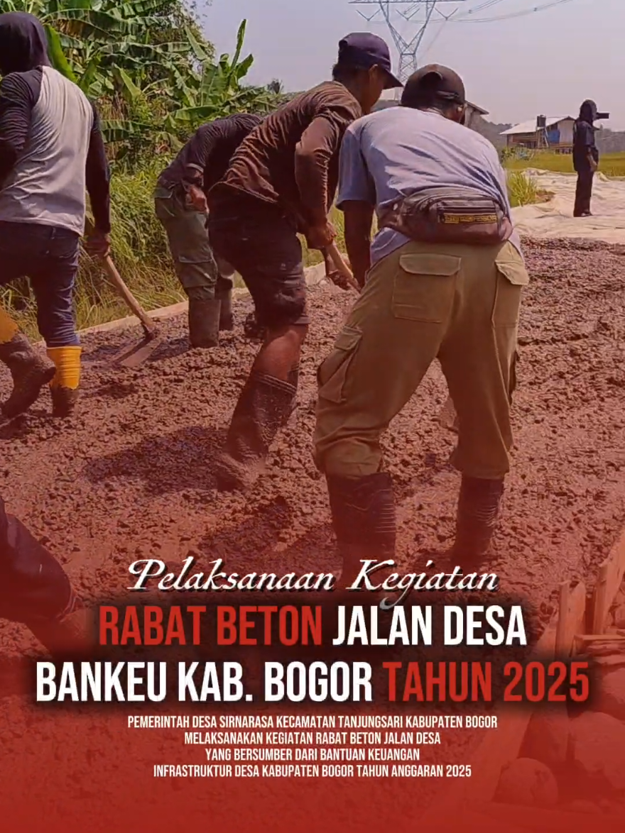 Pembangunan Infrastruktur Jalan Desa | Sirnarasa Membangun | Bogor Istimewa Gemilang #infratsruktur #jalandesa @bogoristimewa 