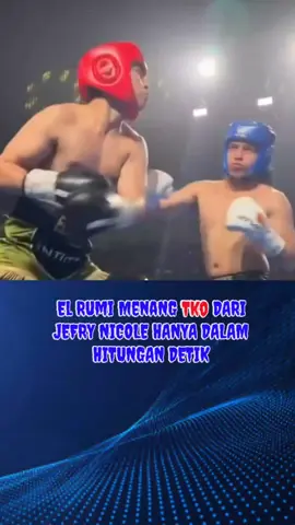 El Rumi kembali membuktikan dominasinya di ring! Dalam ajang Superstar Knockout, El Rumi sukses mengalahkan Jefri Nichol untuk kedua kalinya. Kemenangan ini sekaligus mengantarkannya meraih sabuk ICB National Champion, menegaskan statusnya sebagai petinju muda berbakat yang tak terbendung. 🥊🏆 #reels #superstarknockout #icb #sko #elrumi #jefrinichol #boxing #tinju #fakta_medan