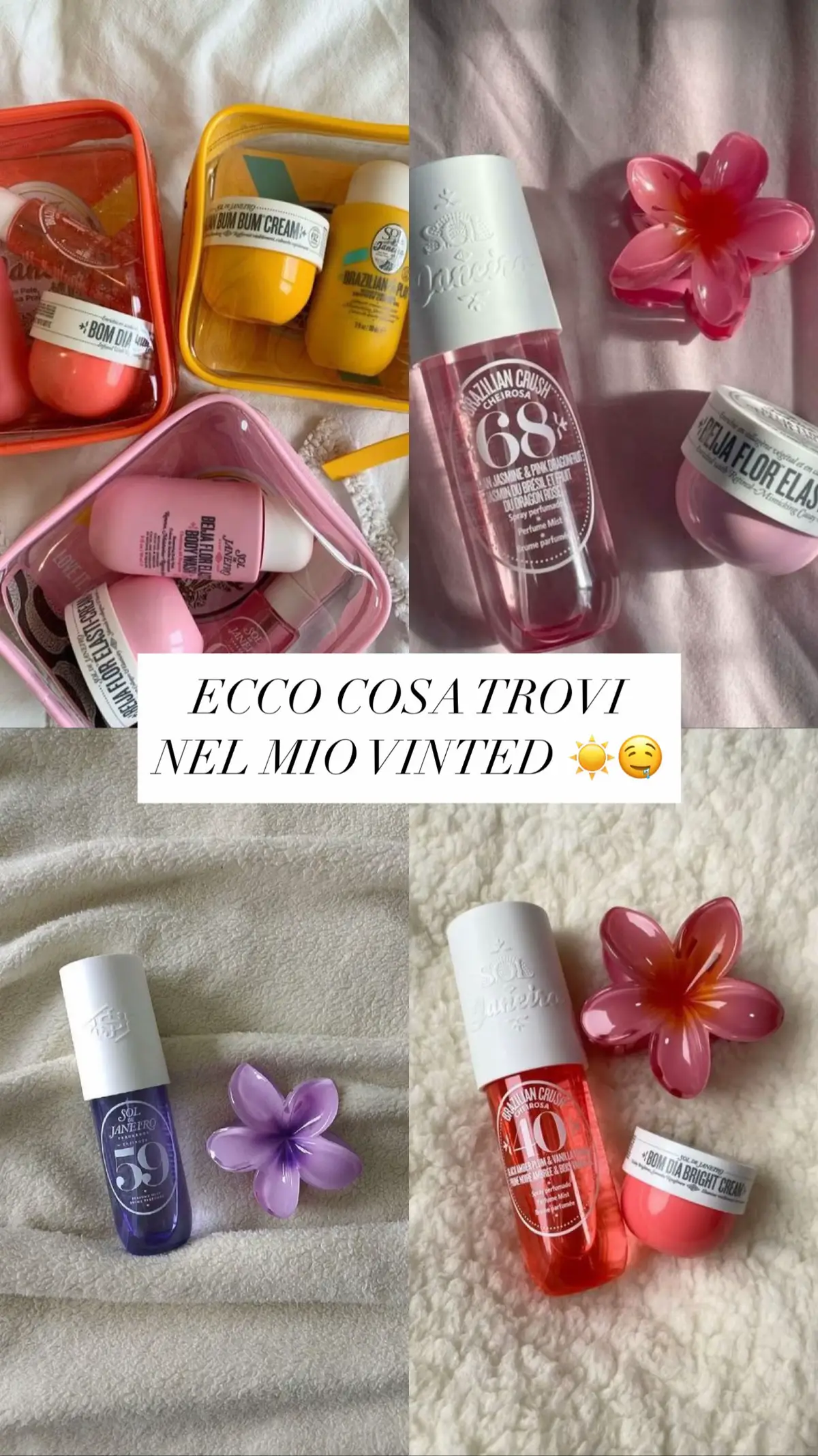#soldejaniero #SolDeJaneiro62 #TikTokBeauty #skincare #profumo #viralvideos #perte #vinted #promo23 