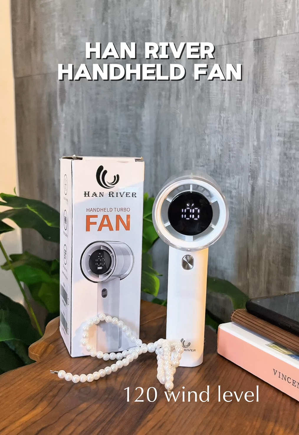 120 speed level ✨ grabe naman tong han river mini fan 🤍#minifan #fan #hanriver #turbofan #hanriverfan #handheldfan 