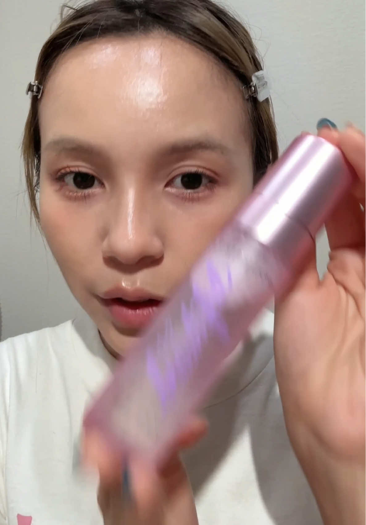 Fixing Spray ฝาชมพูในตำนาน โคตรจะจึ้งอะ 💜✨#cutepressfixingspray #สเปรย์แม็กเน็ต
