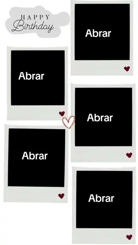 Happy birthday Abrar #fyp #foryoupage #foryou #exsplore #viral 