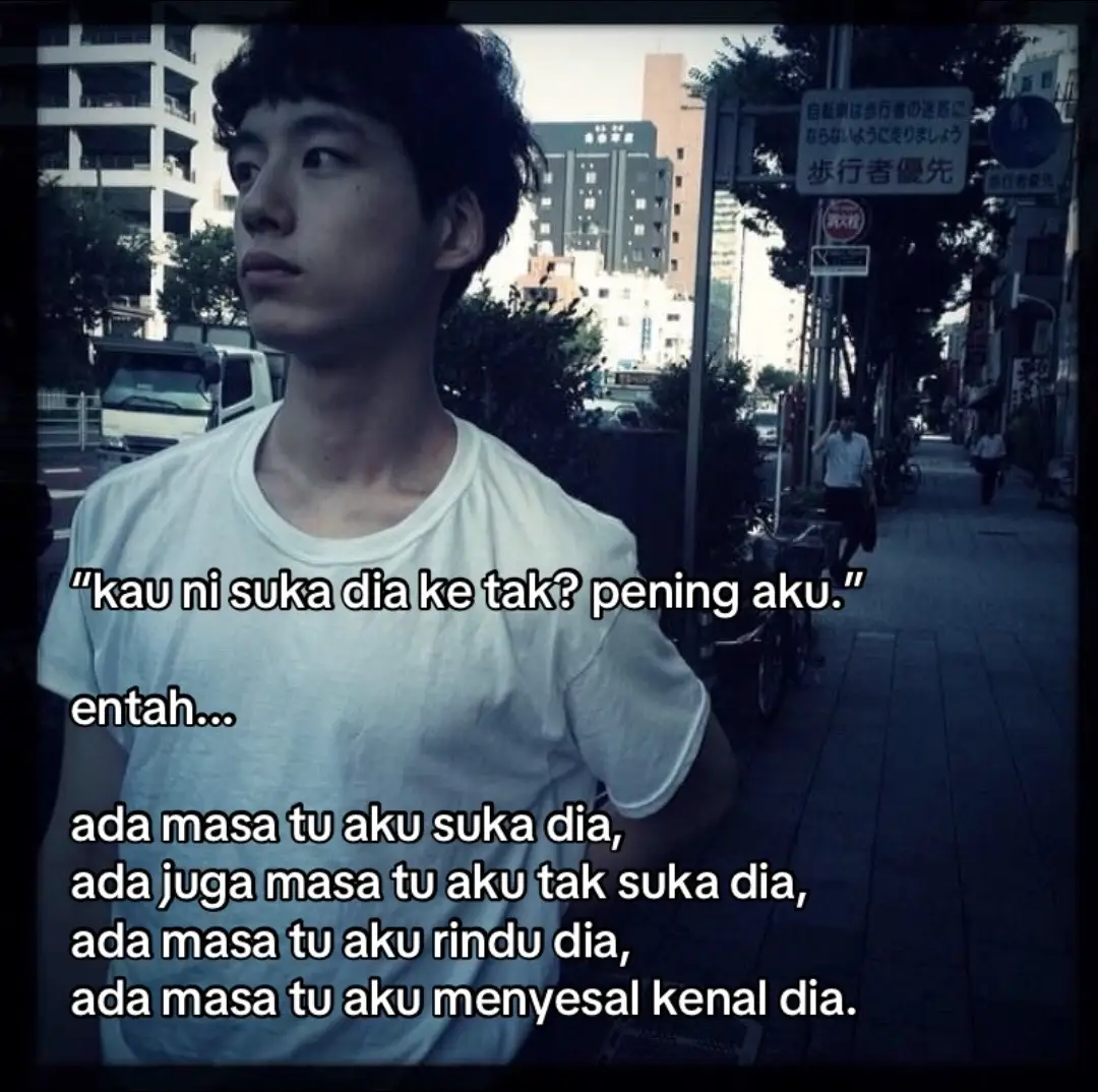 aku pun pening dengan perasaan aku. #fy #anjay 