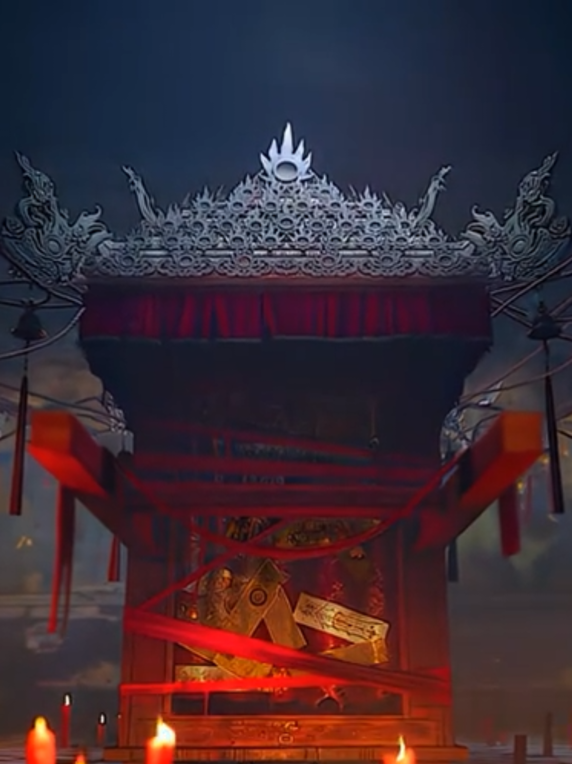 纸嫁衣出动画了！鬼新娘太可以了！ #纸嫁衣动画首个预告  #donghua #donghuaedit 