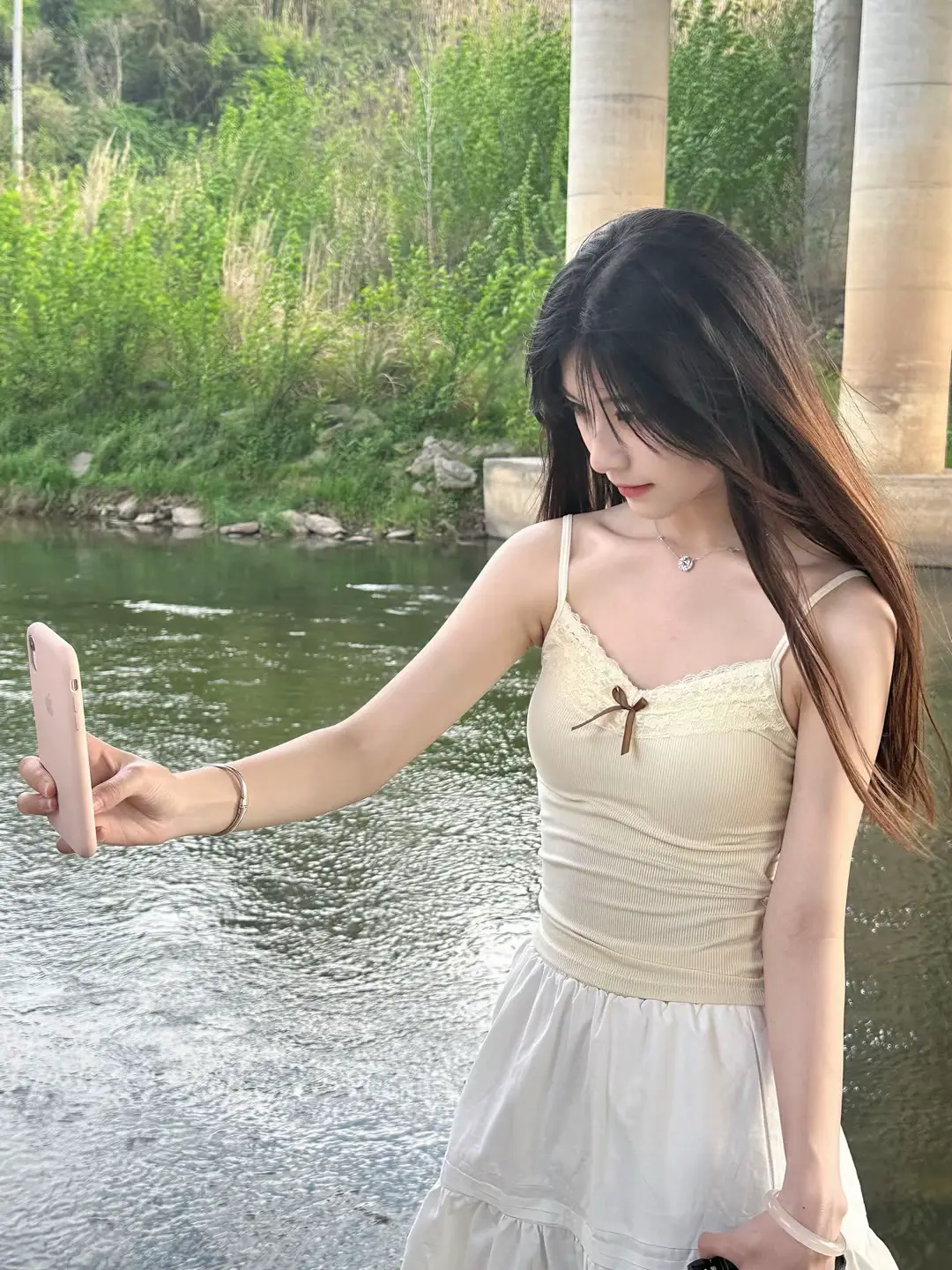 偶爾也想和某些人的緣分再深一點#清純 #甜妹 