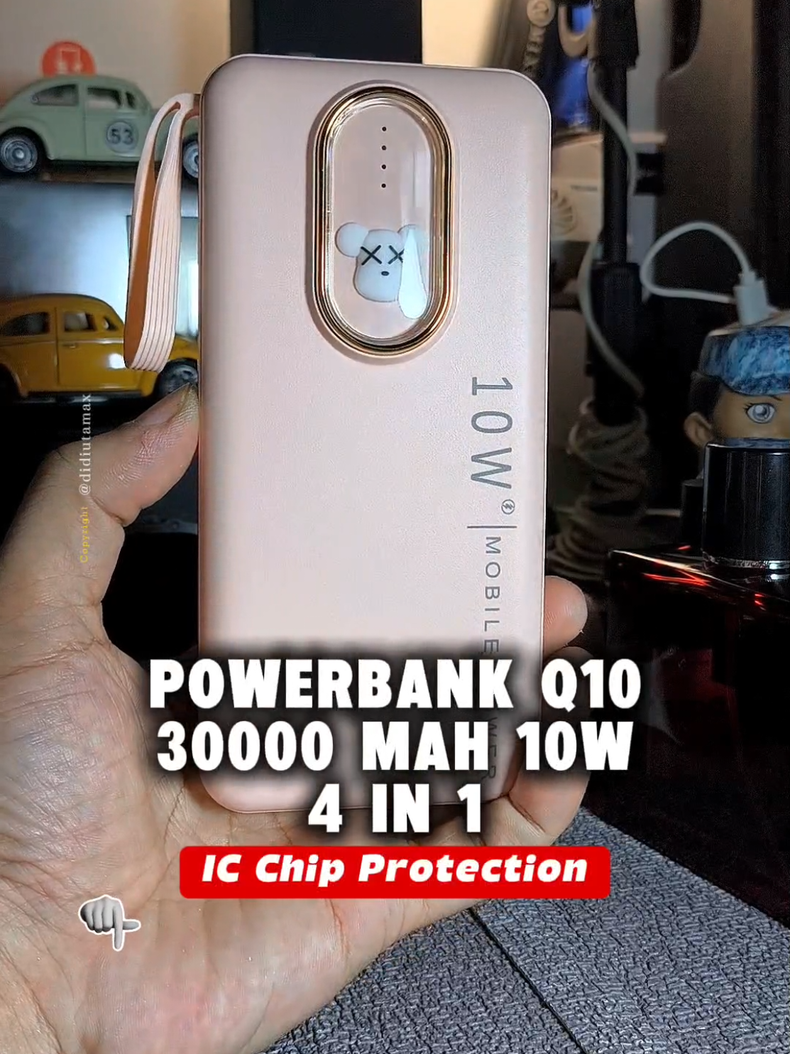 Powerbank murah 30000 mAh 4in1 fast charging #powerbank30000mah #powerbank4in1 #powerbankmurah #didiproject #gajiansale 