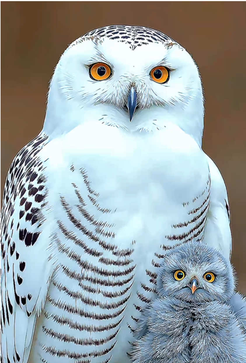 Snow White Owl #wildanimals 