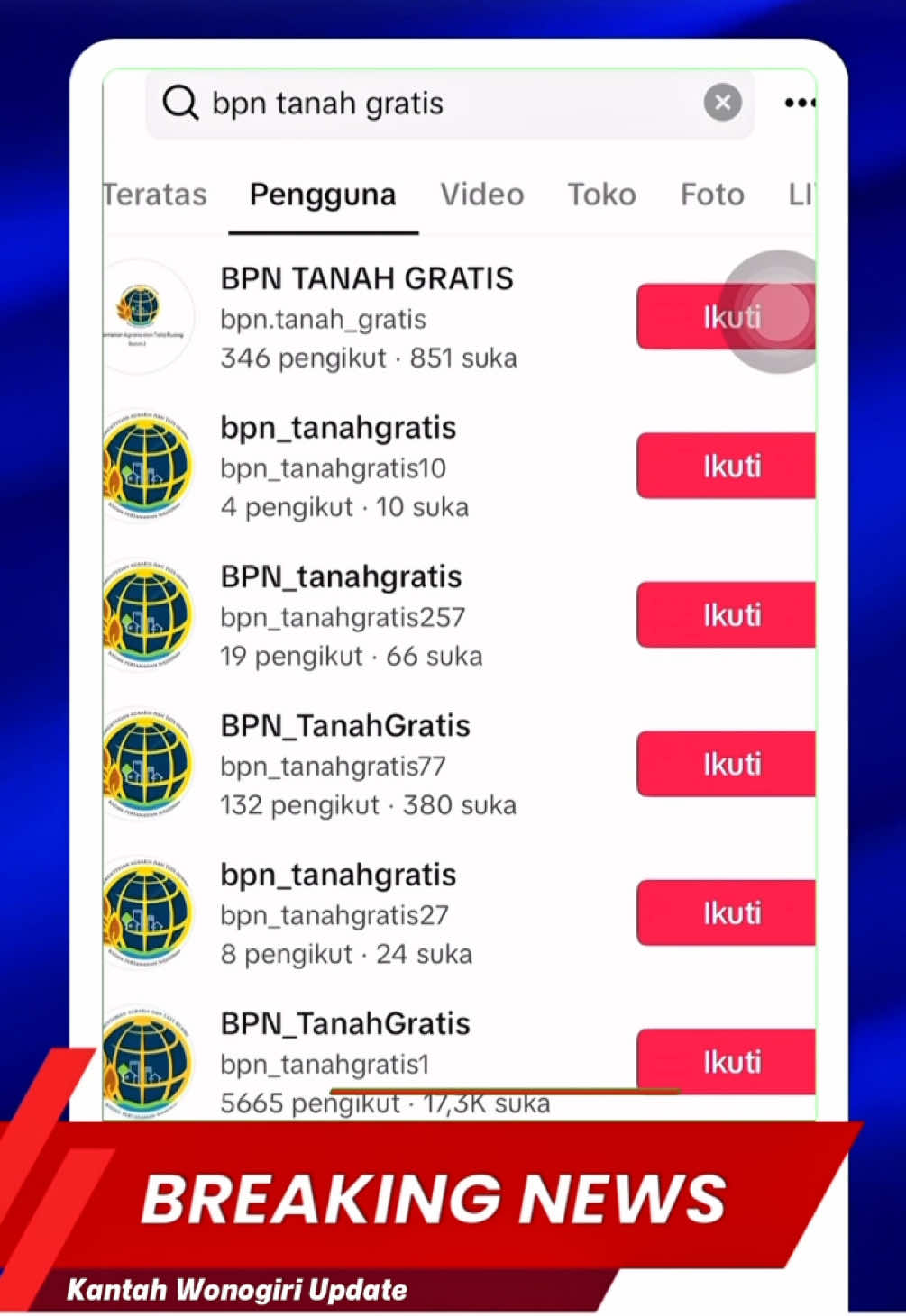 Hati-hati yaa, Sob. Bila ada akun oknum yang memintakan untuk isi link data diri kita patut curiga dan waspada (phising)🙅🏻‍♀️
