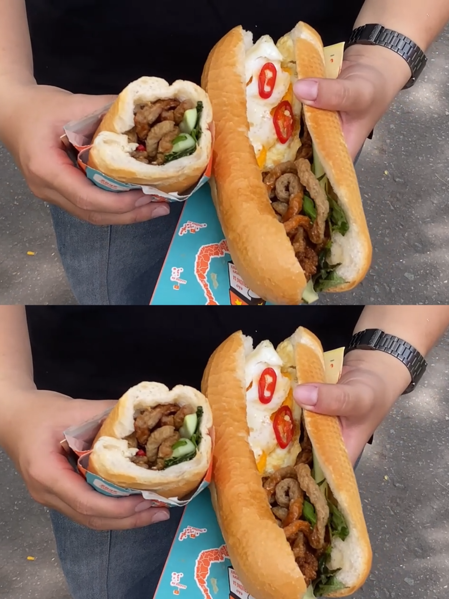 bánh mì Má Hải chỉ từ 15 cành 🌿#banhmichaca #banhmimahai #banhmi