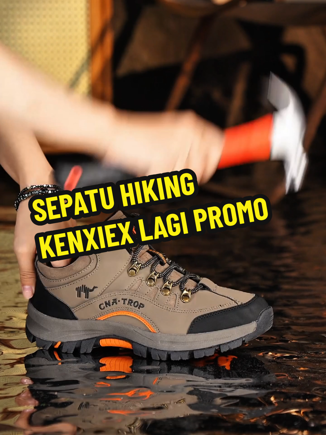 Sepatu Hiking KENXIEX lagi Promo...  #sepatupria #sepatuhiking #pyf #pormo 