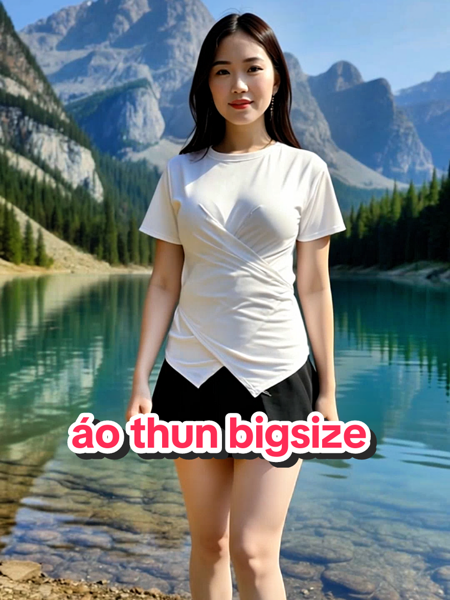 Thời Trang Bigsize Áo Thun che khuyết điểm tốt #aodepnu #thoitrangnu #macdep2010 #aothunnukieu #bigsize 