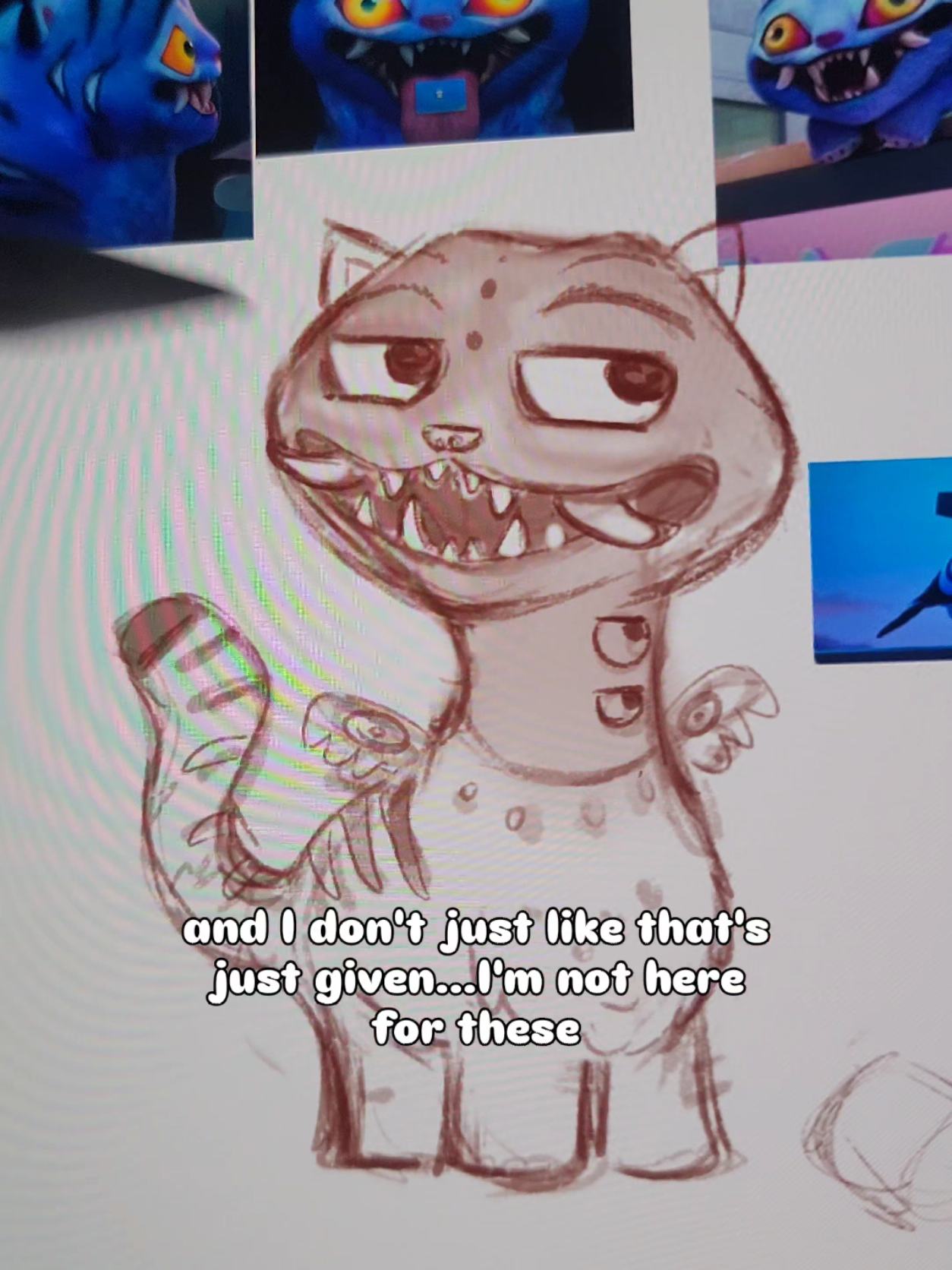 SUPPIE 🥹 The sass from Sussie mashed with the single braincell of Derpy. As soon as I watched KPop Demon Hunters (4x) I knew this mashable was destined to happen. What a gloriously dumb creature. I love themb. (you can pre-purchase these on my website but I literally just made this so we stull have to make the stickers 😬)  . . Also! Dungeons and Mashables over at Dads Garage August 16th! An Improvised ttrpg show with Mashables instead of typical monsters. 5pm is family friendly and I'll be DMing! The 8:30pm will *not* be fam friendly and I will be my DnD character called Barbiebarian 💪🏻💖 ya... even I become a Mashable sometimes 🫡 Get your tickets on the Dads Garage website! . . . #megsmashables #mashables #mashable #animalcombo #puns #Mashups #kpopdemonhunter #sussieandderpy #sodapop 