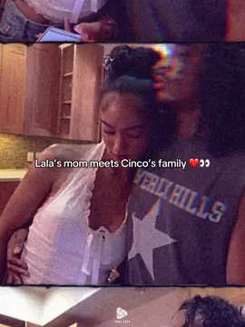 Lala and Cinco moms meet for the first time 👀❤️ #lalabaptiste #jaycinco #viral #trending #edit #couple #twitchclips #fy #fyp #xyzabc 