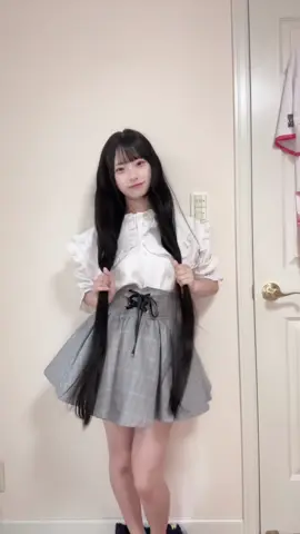 100cm以上あったスーパーロングヘアをバッサリ切りました！🆕ゆいゆいも好きになってくれますか？💭🫶🏻 #fyp #sjk #08 #スーパーロングヘア #バッサリカット 