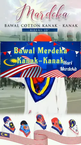 Bawal Merdeka Kanak-kanak Design Menarik, mudah pakai dan comel. #bawalmerdeka #bawalbudak #bawalmerdekabudak #bawalmurah #bawalmerdekakids #bawalviral