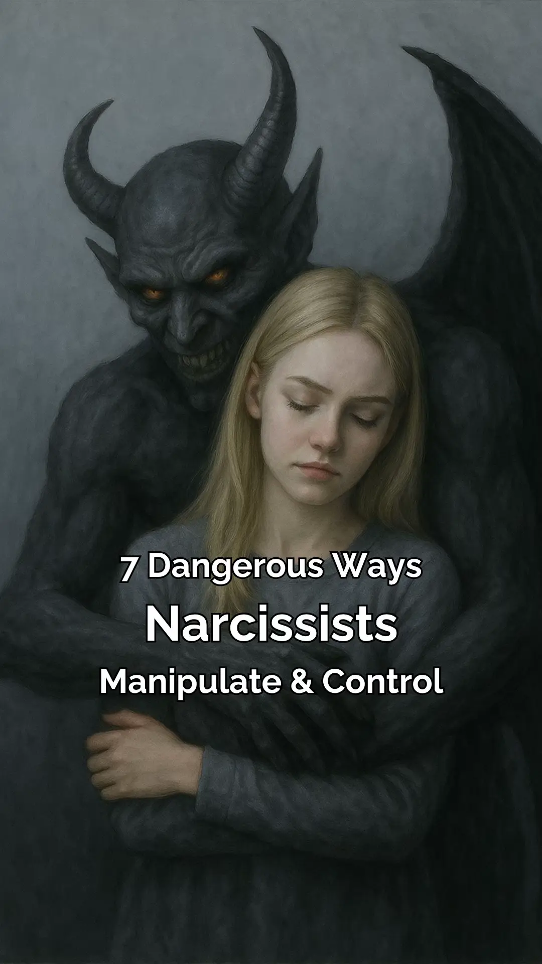 Have you ever experienced these behaviors? Here are 7 main ways narcissists manipulate you — Learn to spot the signs and take back your power 🖤 #narcissist #manipulation #toxicrelationship #MentalHealth #knowthesigns 