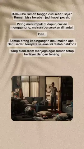 Beginilah kalau sang pengatur rumah libur sehari. #fyp  #ceritakita  #4u  #momlife  #xyzbca 