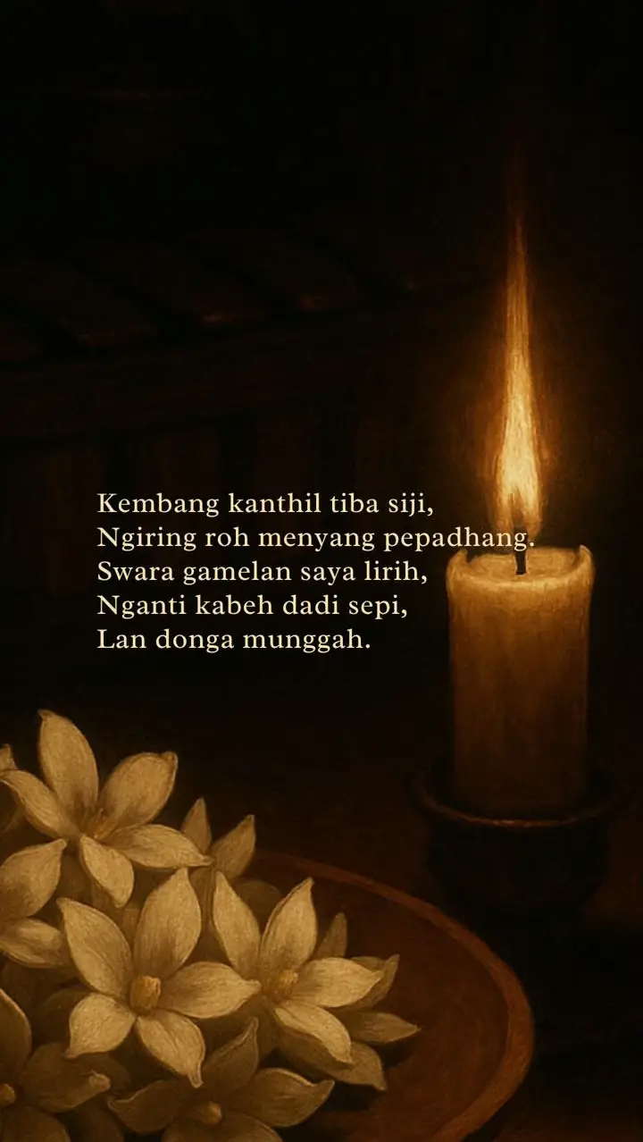 #SwaraRaras #TembangJawa #PuisiJawa #PuisiIndonesia #IndonesiaHeritage