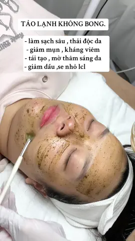 Tảo lạnh không bong - vừa bóng lại vừa ko bong da . khách nào đến làm 1 lần cũng đòi làm lần 2 #Nhànlàmspa #đàotạohọcviên #xuhuong 