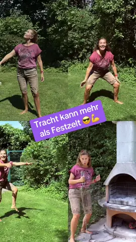 Werbung. Tracht kann mehr als Festzelt. Auch beim Camping zu Luftsprüngen verleitend. @Hangowear  #tiktok #foryoupage #fyp #foryou #viral #Love#funny #memes #followme #cute #fun #music #happy #fashion #follow #comedy #bestvideo #tiktok4fun #loveyoutiktok #thisis4u #trachtenmalanders #hangowear #talkwome #rosaralphcamplife #über60undvollimleben #urbanstyle