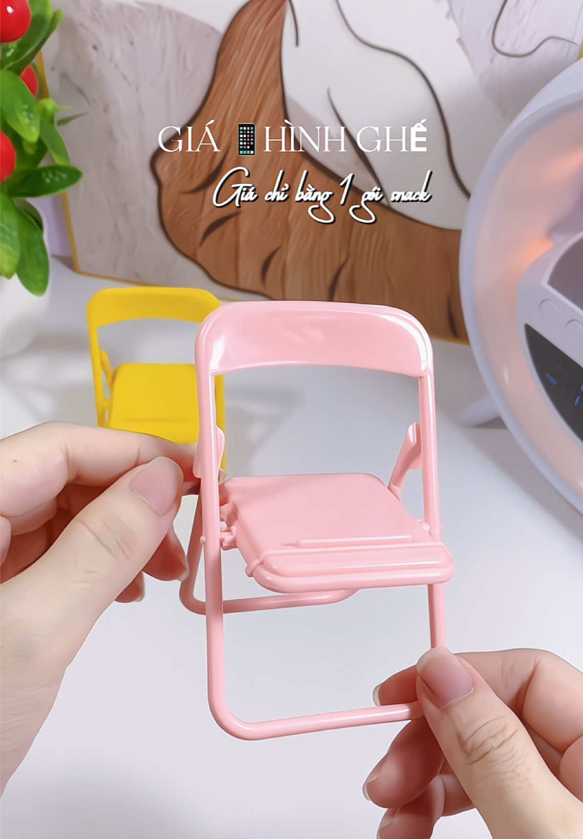 #xuhuong Chiếc giá đỡ 📱cute chỉ bằng 1 gói snack thôi nè cả nhà ơi #giadodienthoai #giadodienthoaihinhghe  #reviewtienich #goldreview  @GoldReview 