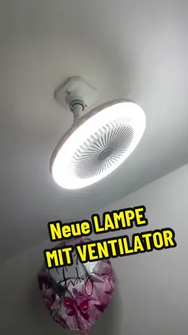 Vor allem im Sommer wird es bei  uns im Obergeschoss echt warm, da ist so ein Deckenventilator eine schöne Sache 👌  #Deckenventilator #ventilator  #LED #Lampe #Licht #tiktokshop #TikTokShopDeutschland 