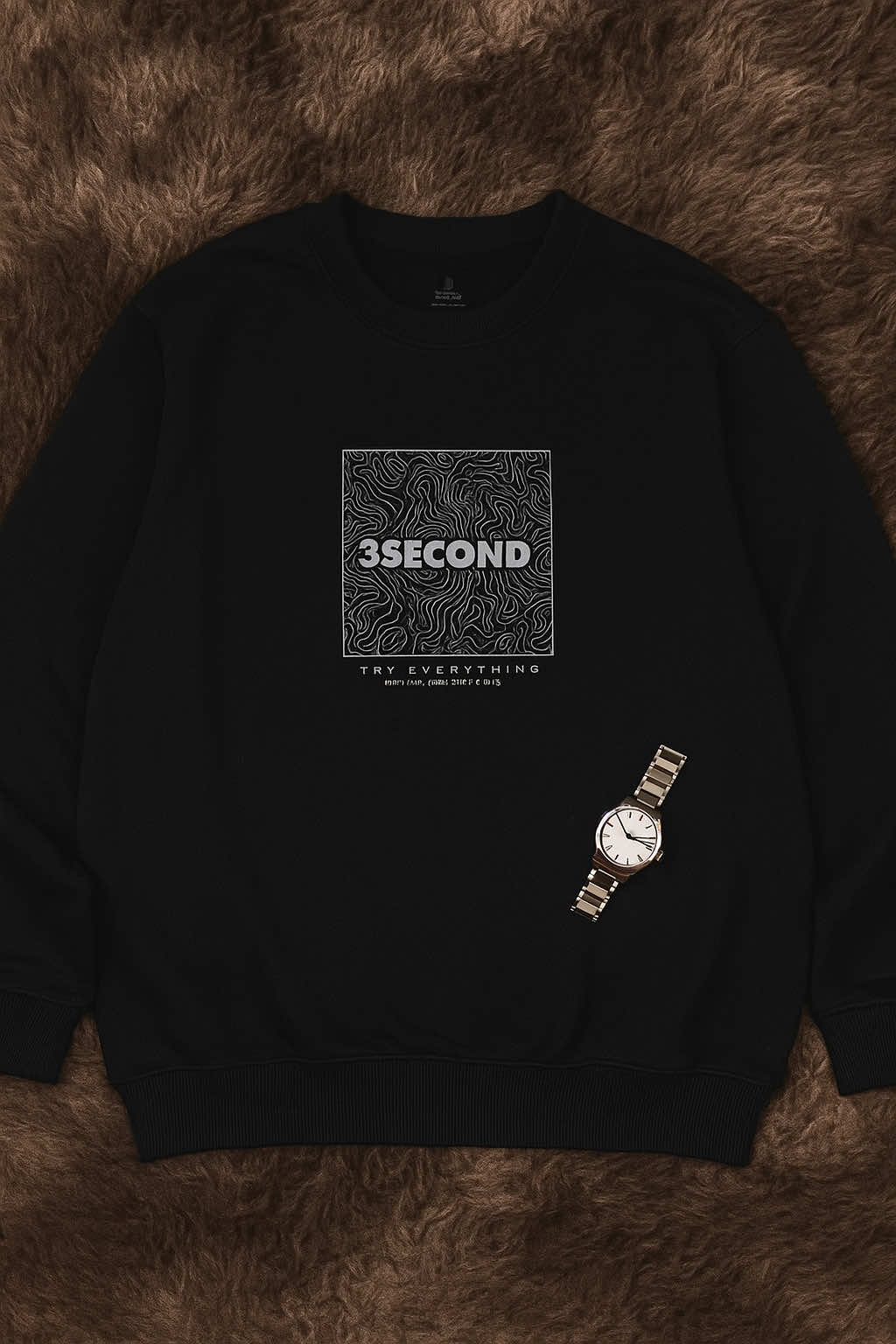 3Second Jaket Pria Crewneck Regular Fit Fleece 3SCO On The Box OL-C010425 #jaket #jaketcrewneck #original #ftpシ #viralvideo 