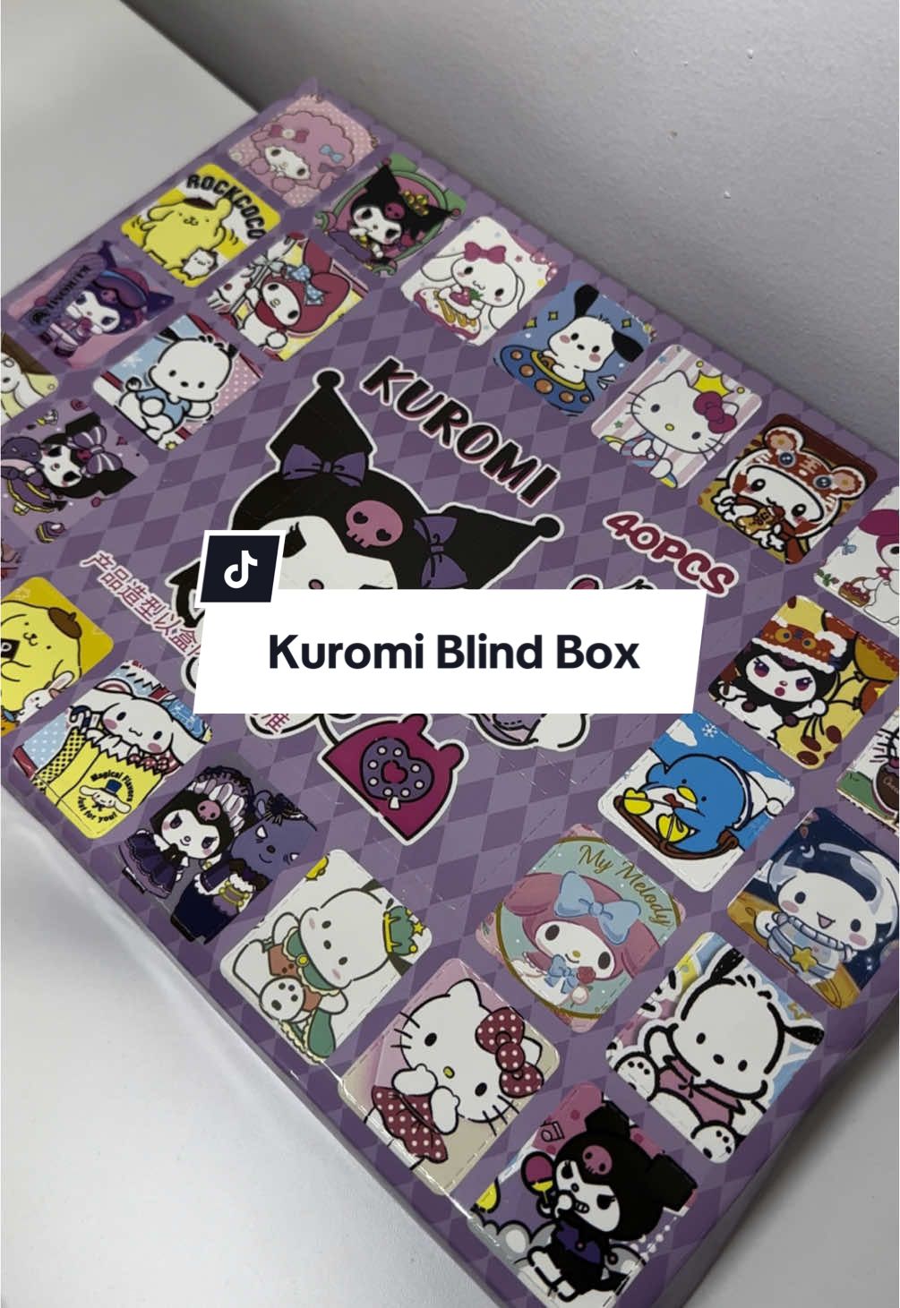 Kuromi Blind Box. Perfect gift idea for Kids. #kuromi #kuromigiftideas #blindbox #sanrio #minidoll 