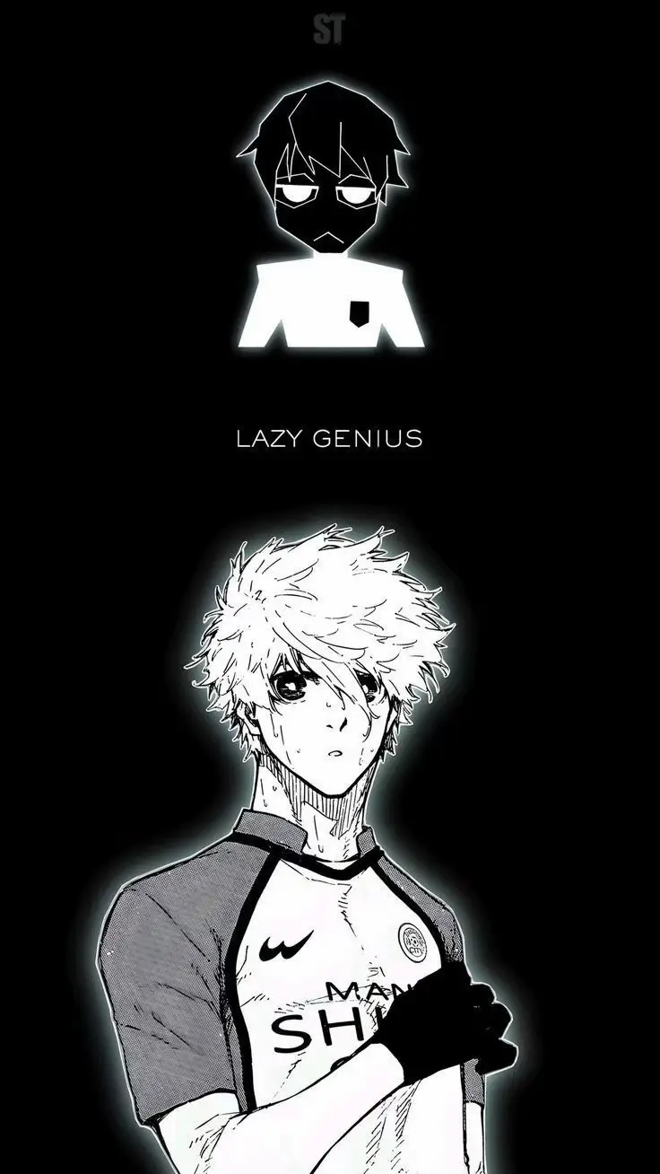 Seishiro Nagi (凪なぎ 誠せい士し郎ろう, Nagi Seishirō) is a former contender for the Blue Lock Project and the titular protagonist of the spin-off, Blue Lock - Episode Nagi, who played as a rightwing for England's Manshine City in the Neo Egoist League. When first arriving at Blue Lock, Nagi was a member of Team V and was the best player in his designated stratum. After the Blue Lock Eleven played against the Japan U-20 team, Nagi was ranked as one of the top players in the project. However, after defeating Yoichi Isagi in a one-on-one and scoring a super goal in his match against Bastard München, Nagi's ego and drive began to fade. This resulted in his inability to grow stronger and prove his worth, and his eventual exclusion from the top 23 of the Neo Egoist League. #nagi #nagiseishiro #wallpapers #bluelock 