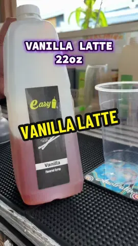 #vanilla #latte #easybrand #espresso #coffee #icedcoffee #barista 