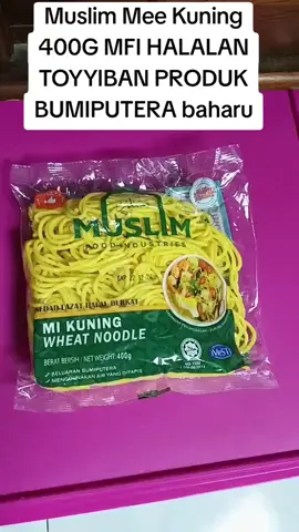 Muslim Mee Kuning 400G #mee  #mie 