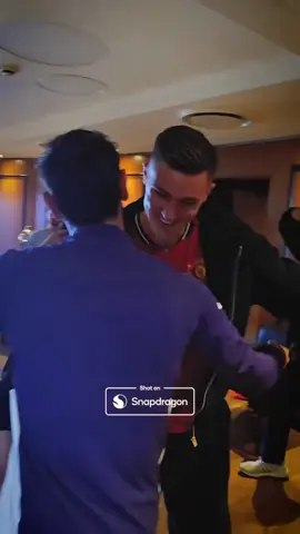 Benjamin Sesko behind the scene ❤️ #manchesterunited #Manutd #MUFC #GGMU #แมนยู 