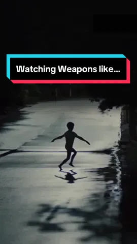 Never running the same again. #WeaponsMovie #Horror 